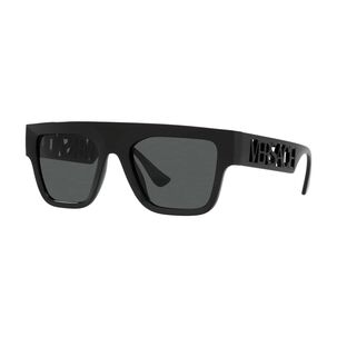 Lentes De Sol 90s Vintage Logo Negro Versace