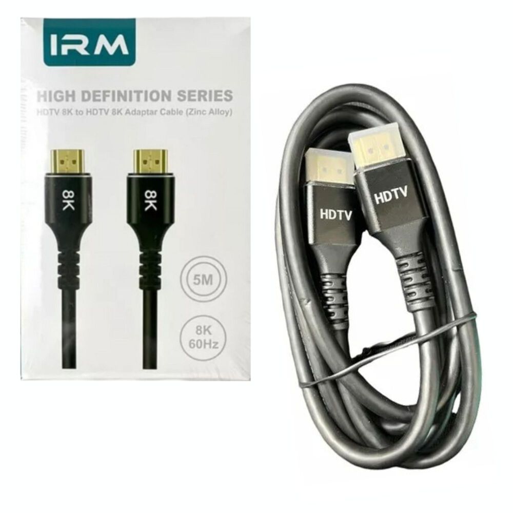 Cable Adaptador Multimedia Hdmi 8k 60hz Ultra Hd2.1 Alta Velocidad 5 Metros image number 0.0
