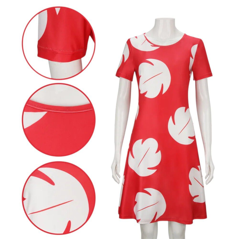 Disfraz Cosplay Lilo Vestido Lilo Y Stitch Infantil image number 5.0