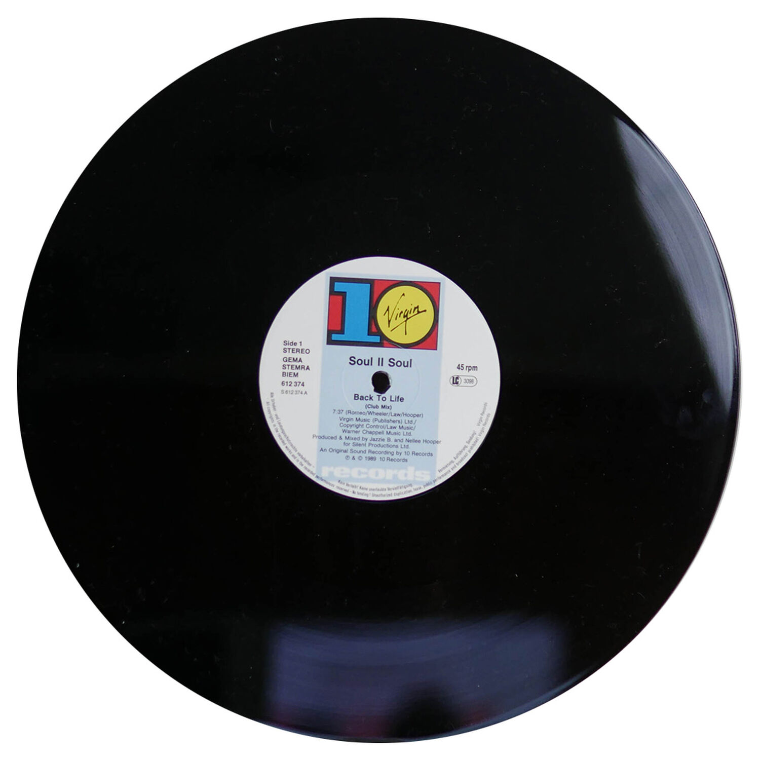 Soul Ii Soul - Back To Life | 12" Maxi Single Usado image number 2.0
