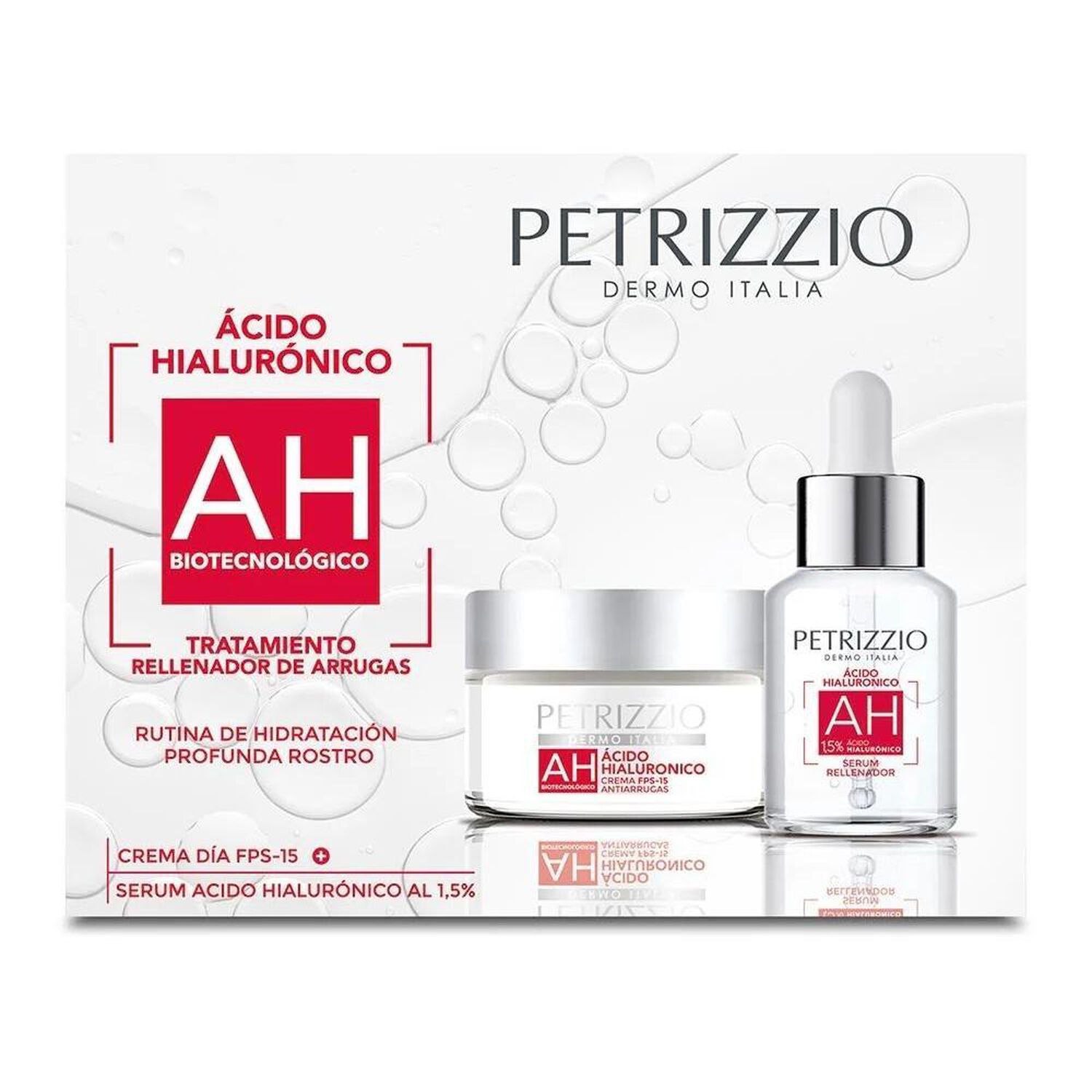 Set De Tratamiento Crema Antiarrugas 50 Gr + S&eacute;rum &Aacute;cido Hialur&oacute;nico 28 Ml image number 1.0