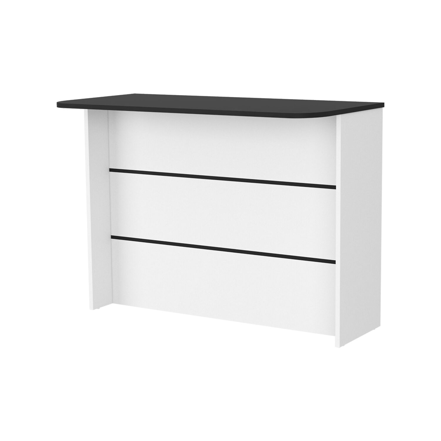 Isla Cocina 120x60x90 Cm Fm-003n Negro image number 0.0