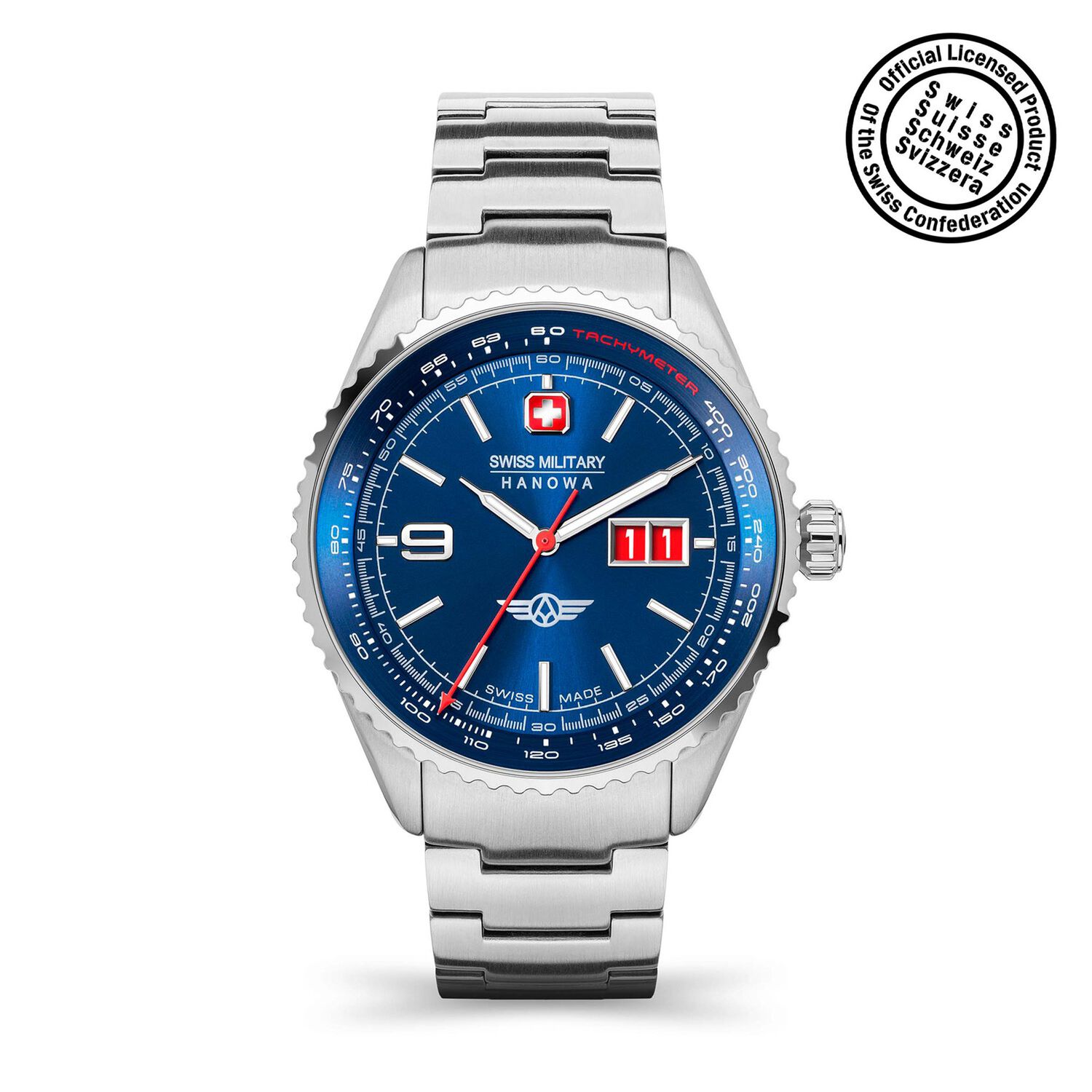 Reloj Swiss Military Hanowa Smwgh2101005 Plateado Hombre image number 0.0