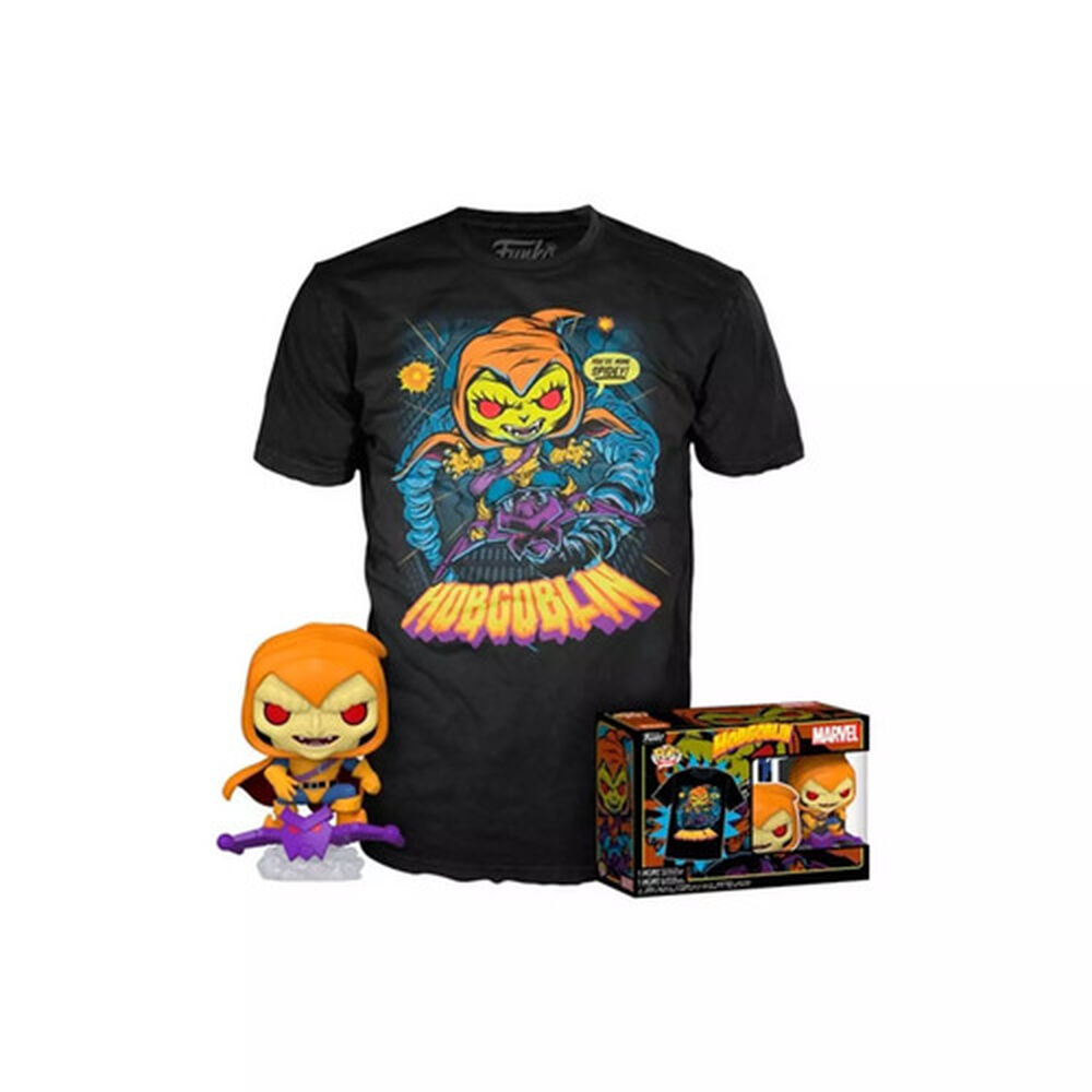 Funko Pop Marvel Spider Man Hobgoblin + Polera Talla M image number 3.0