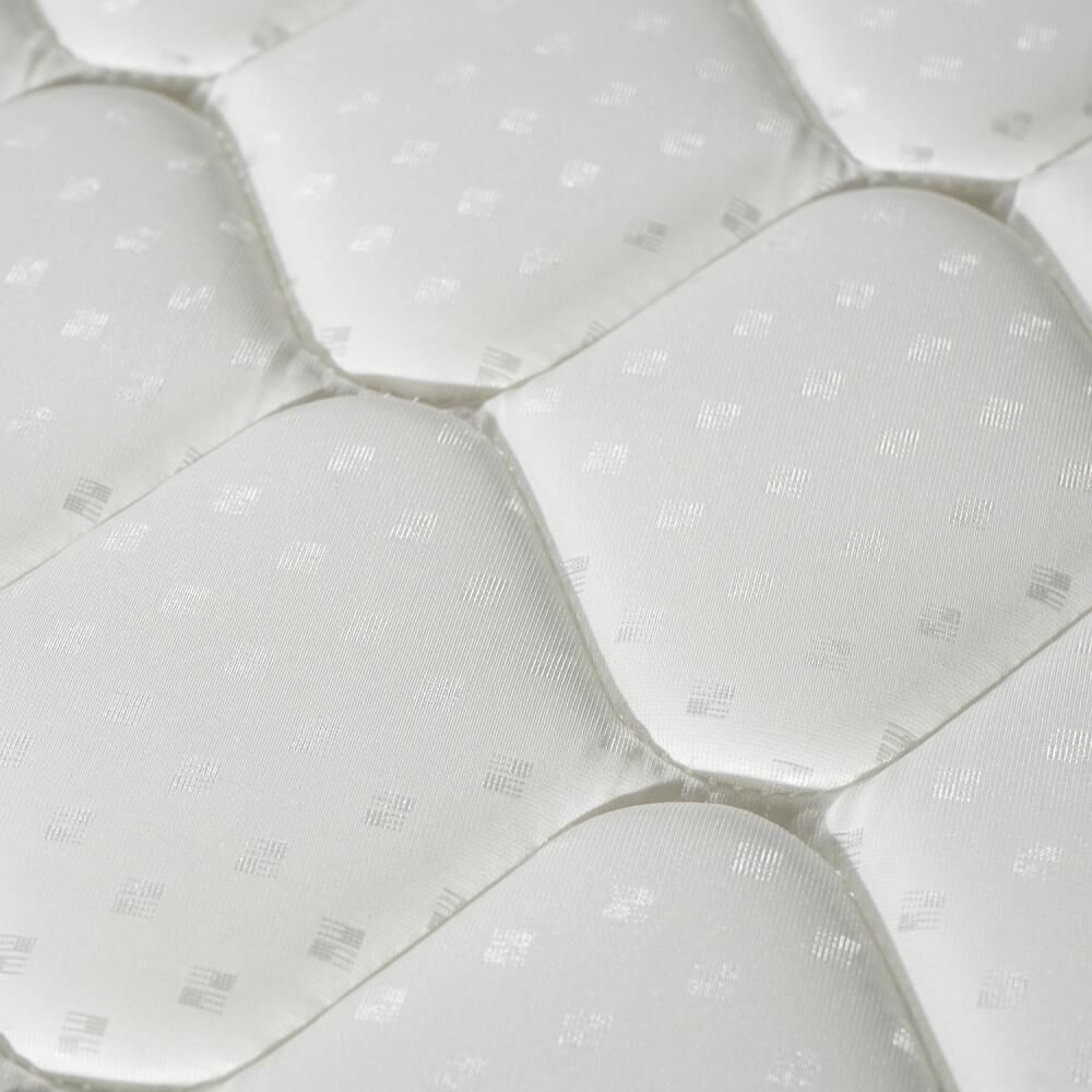 Cama Europea Celta Cadiz / 2 Plazas / Base Dividida + Respaldo + Almohada image number 1.0