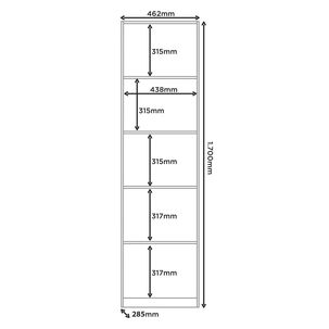 Despensa Multiuso Eden Blanco 170 X 46,2 X 28.5