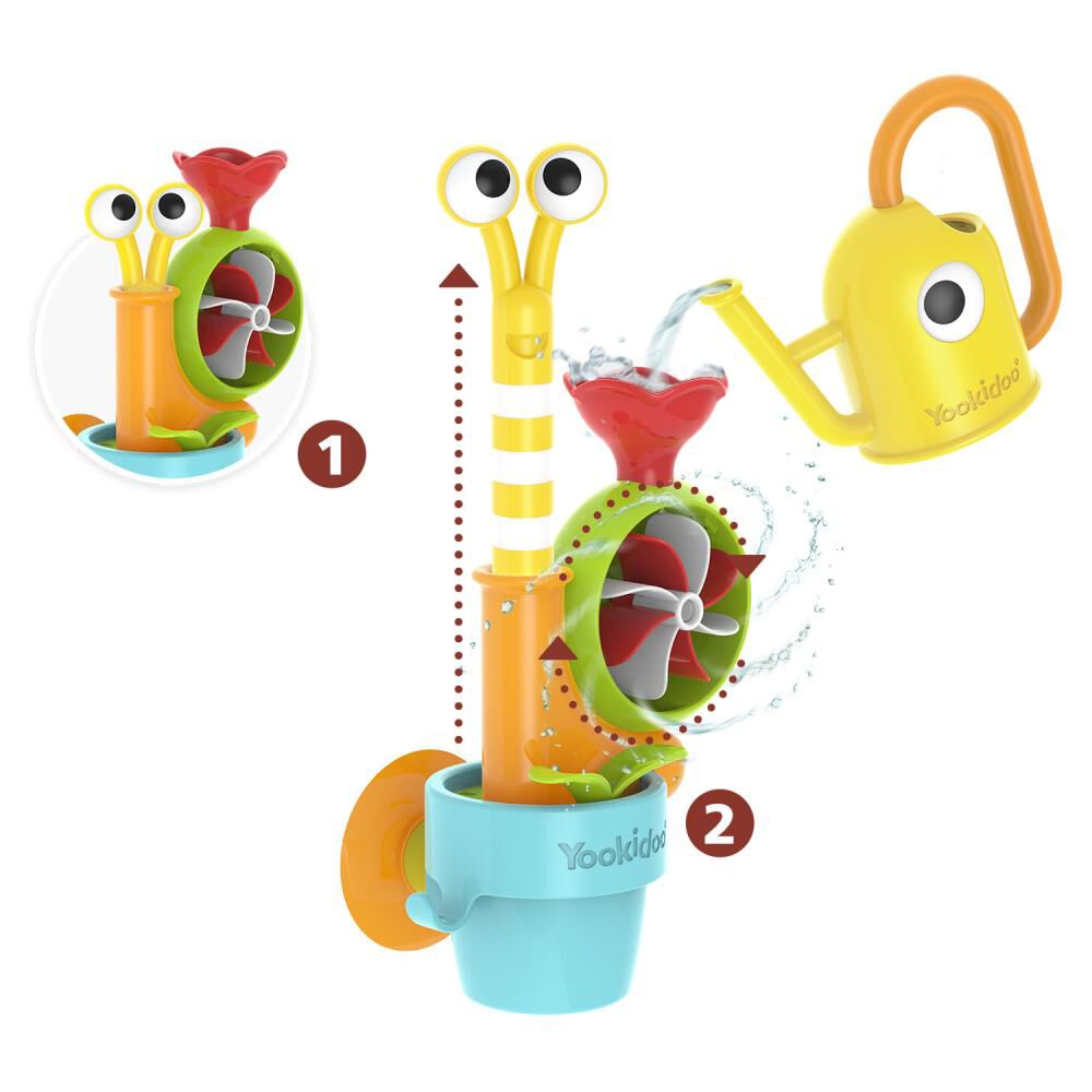 Juego De Agua Caracol Y Abejita Yookido image number 3.0