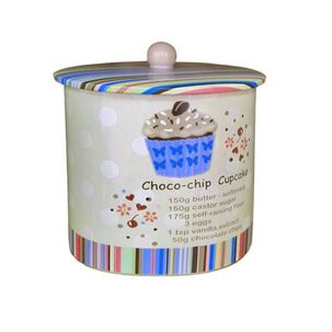 Canister Redondo Diseño Cupcake