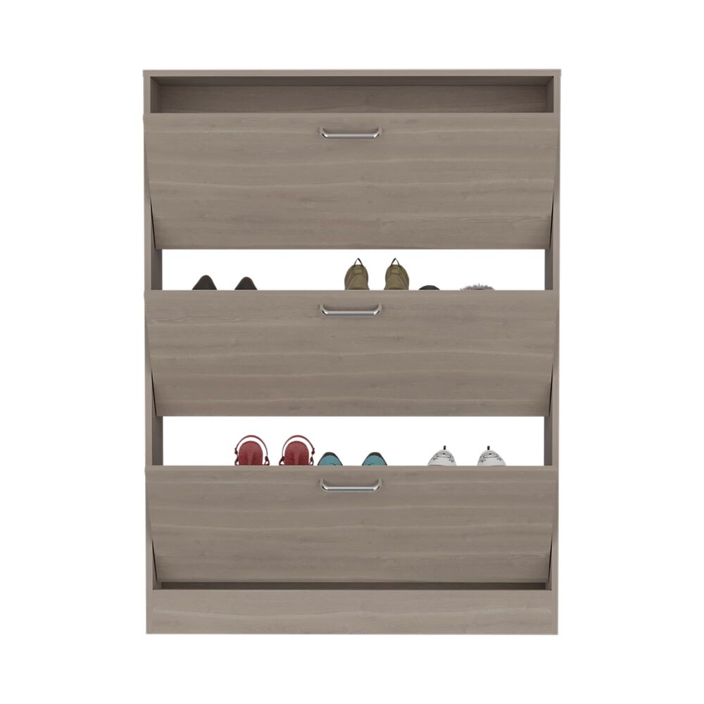 Mueble Zapatero 3 Compartimientos 128,7x94,2x24 Cm Beige image number 2.0