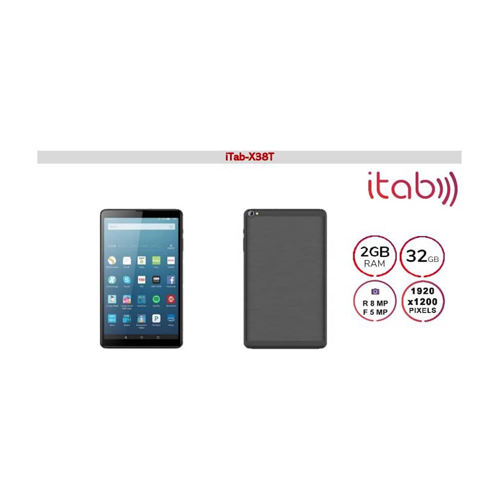 Tablet Itab X38t 8" Full Hd 2gb+32gb 4g Lte Android 10 Octa-core - Nuevo image number 1.0