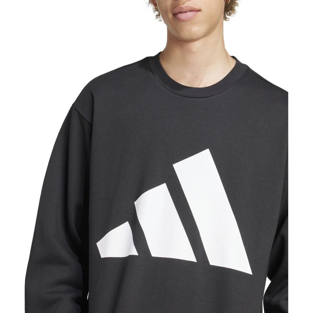 Sudadera Hombre Essentials Big Logo Fleece Adidas image number 5.0