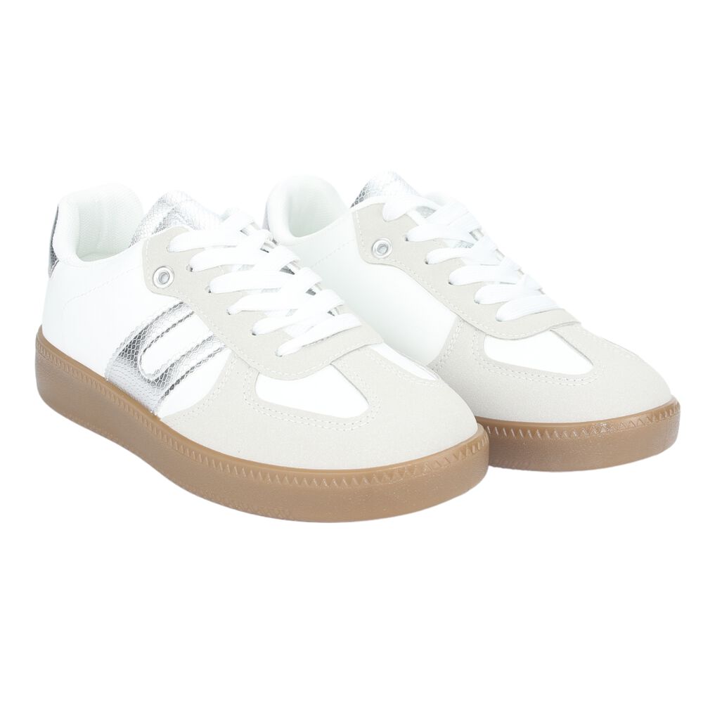Zapatilla Chalada Mujer Antu-2 Blanco Plata Urbano image number 3.0