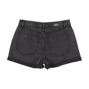 Short Basta Roll Up Tiro Alto Mom Mujer Freedom