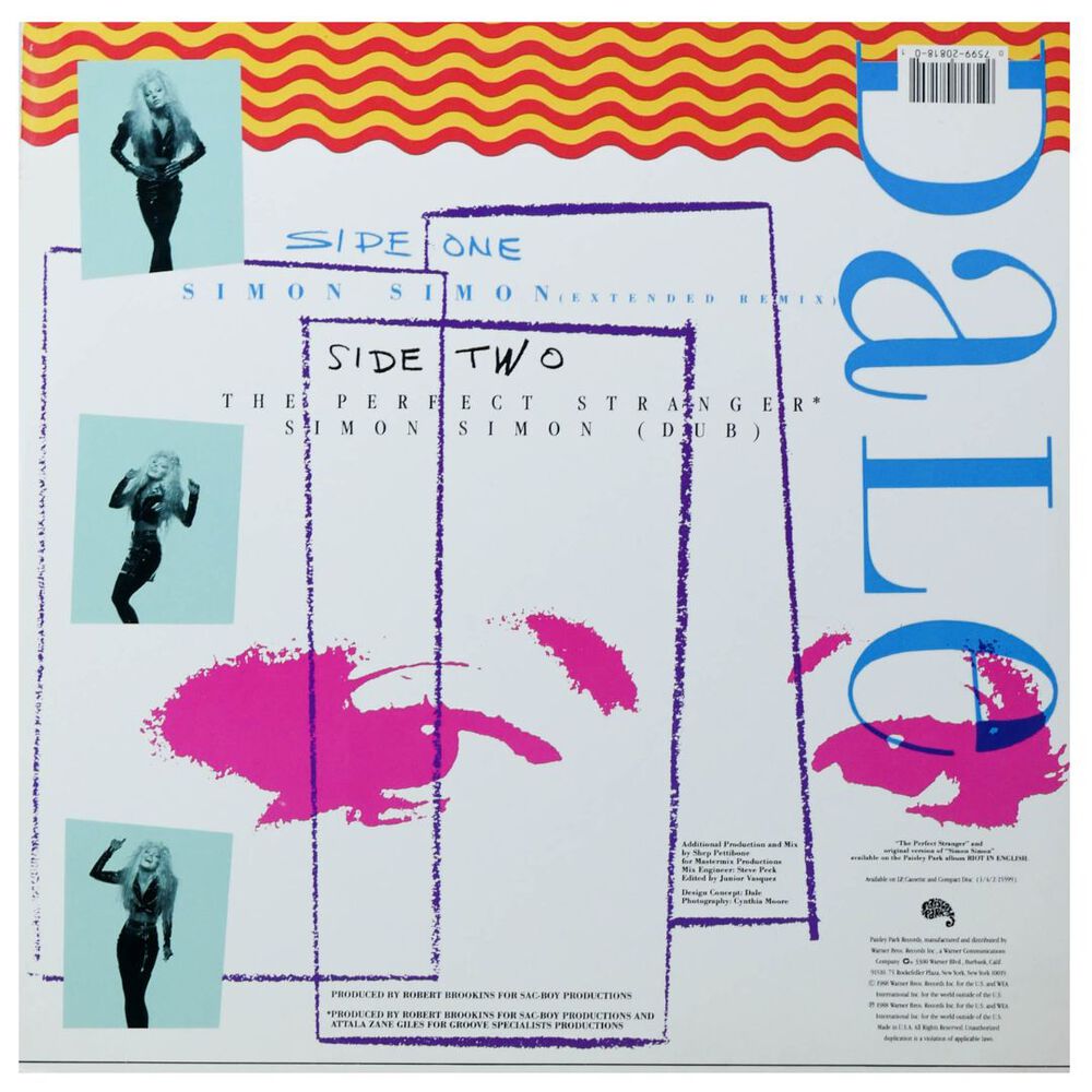 Dale - Simon Simon | 12" Maxi Single Usado image number 1.0