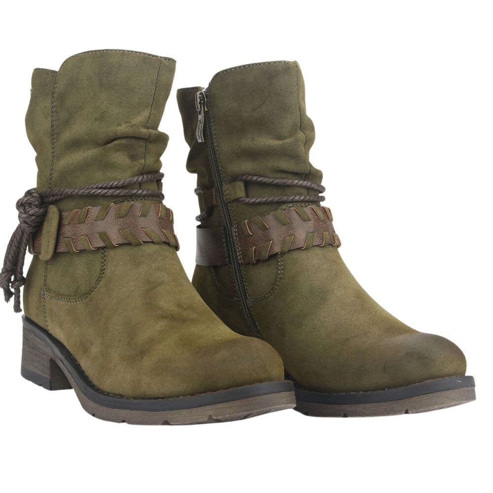 Botin Chalada Mujer Torri-22 Oliva Casual image number 4.0