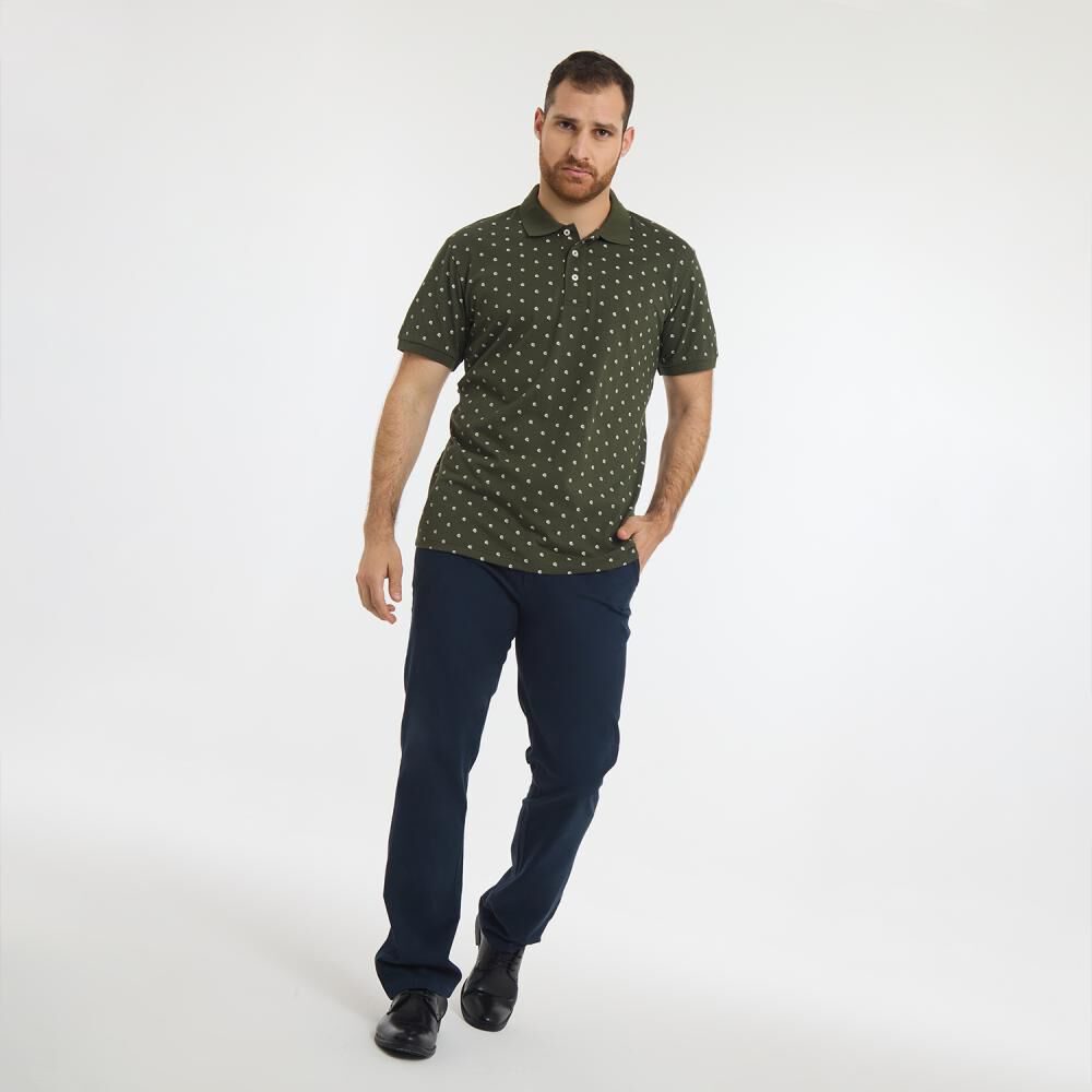 Polera Manga Corta Cuello Piqu&eacute; Hombre Herald image number 1.0