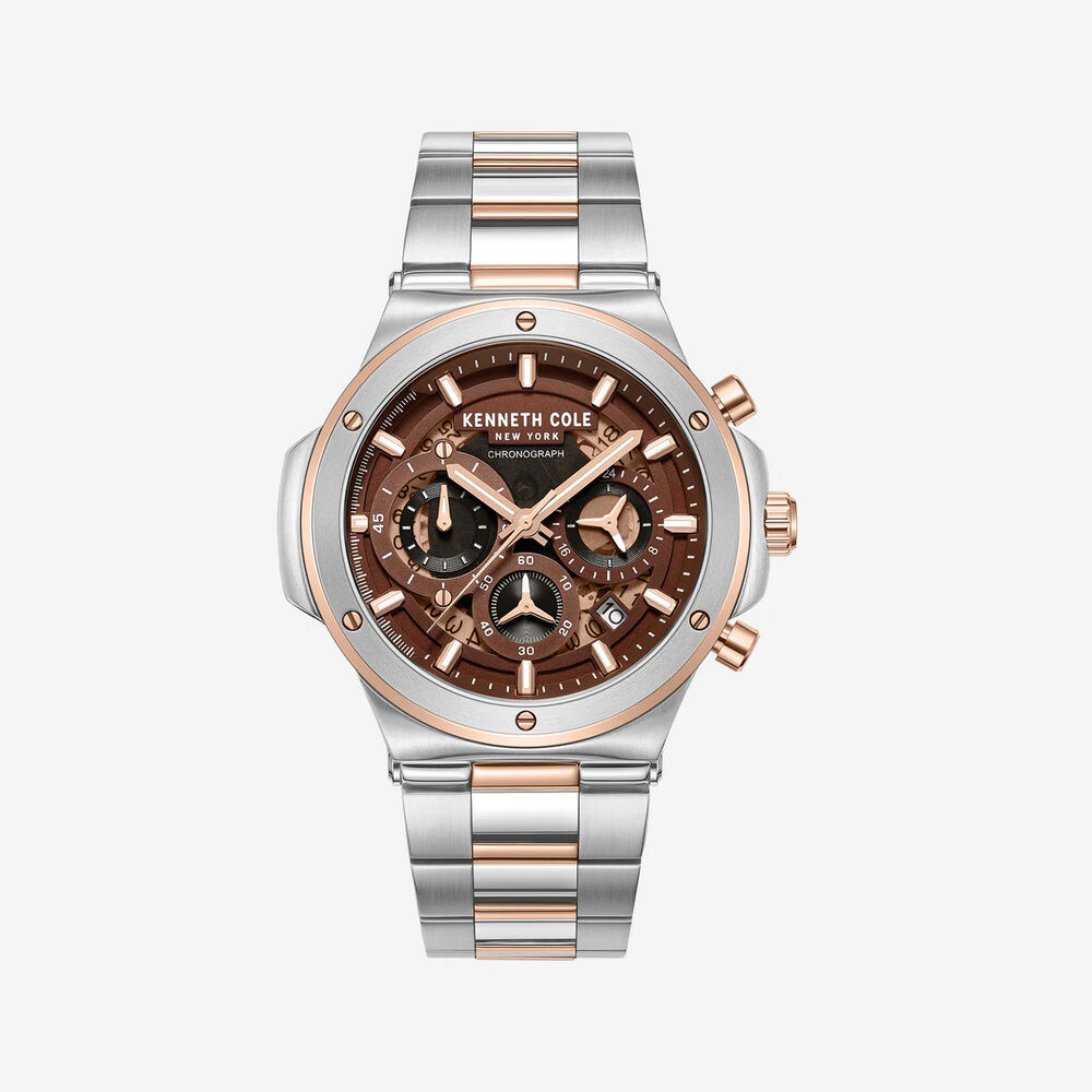 Reloj Kenneth Cole Ny Kcwgi0047304 Plateado image number 0.0