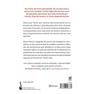 Pensar Con Claridad (tapa R&uacute;stica) - Shane Parrish | Libro