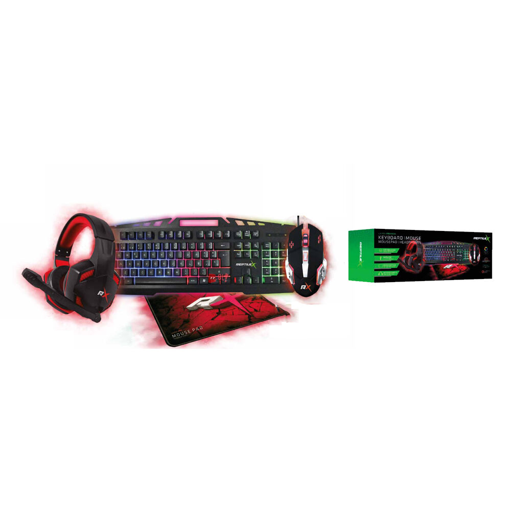 Kit Gamer Mouse Teclado Y Mouse Pad - Ps image number 1.0