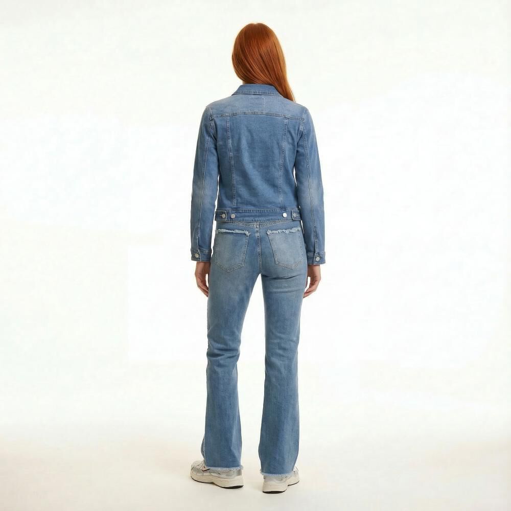 Chaqueta Denim Regular Mujer Freedom image number 1.0