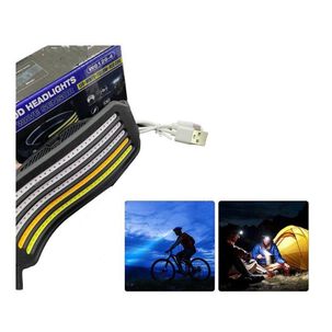 Lampara Linterna Uso Frontal Cabeza 5 Led Recargable