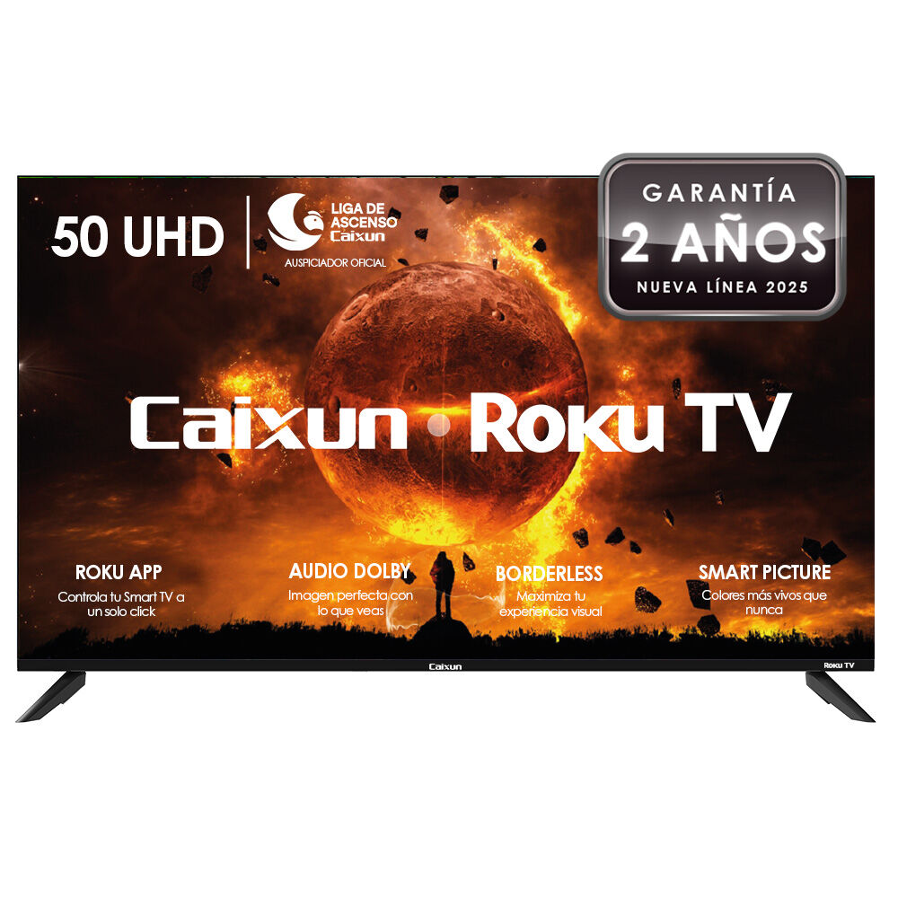 Smart Tv Caixun Led 50" Uhd 4k Roku Tv C50v1ur image number 0.0