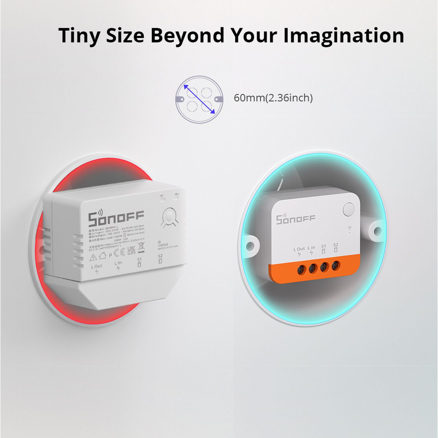 Interruptor Zigbee Sin Neutro Sonoff Mini Extreme Zbminil2 image number 5.0
