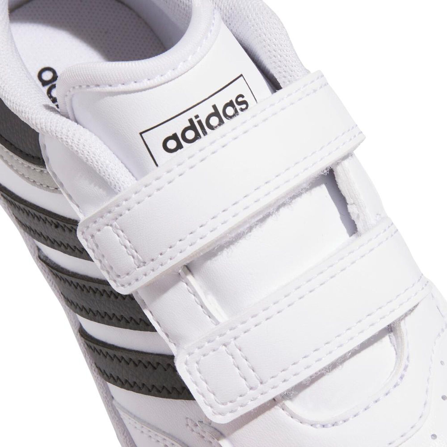 Zapatilla Infantil Unisex Adidas Hoops 4.0 Cf C Blanco image number 7.0