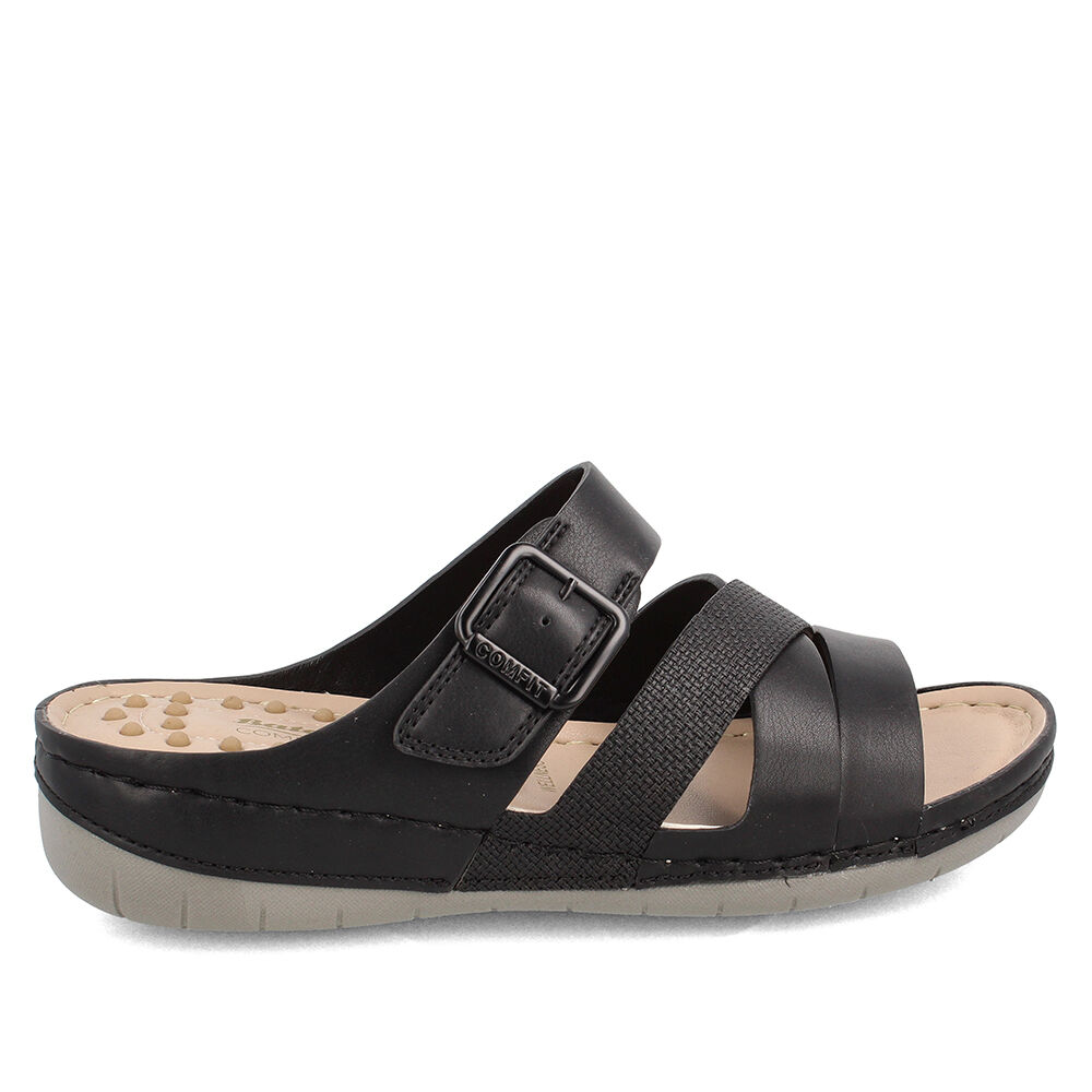 Sandalia Mujer Bata Cuyler Negro image number 4.0