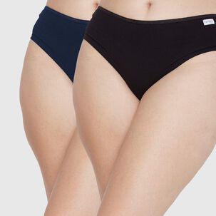 Pack 2x Pantaleta Algodón P214184-azu Kayser
