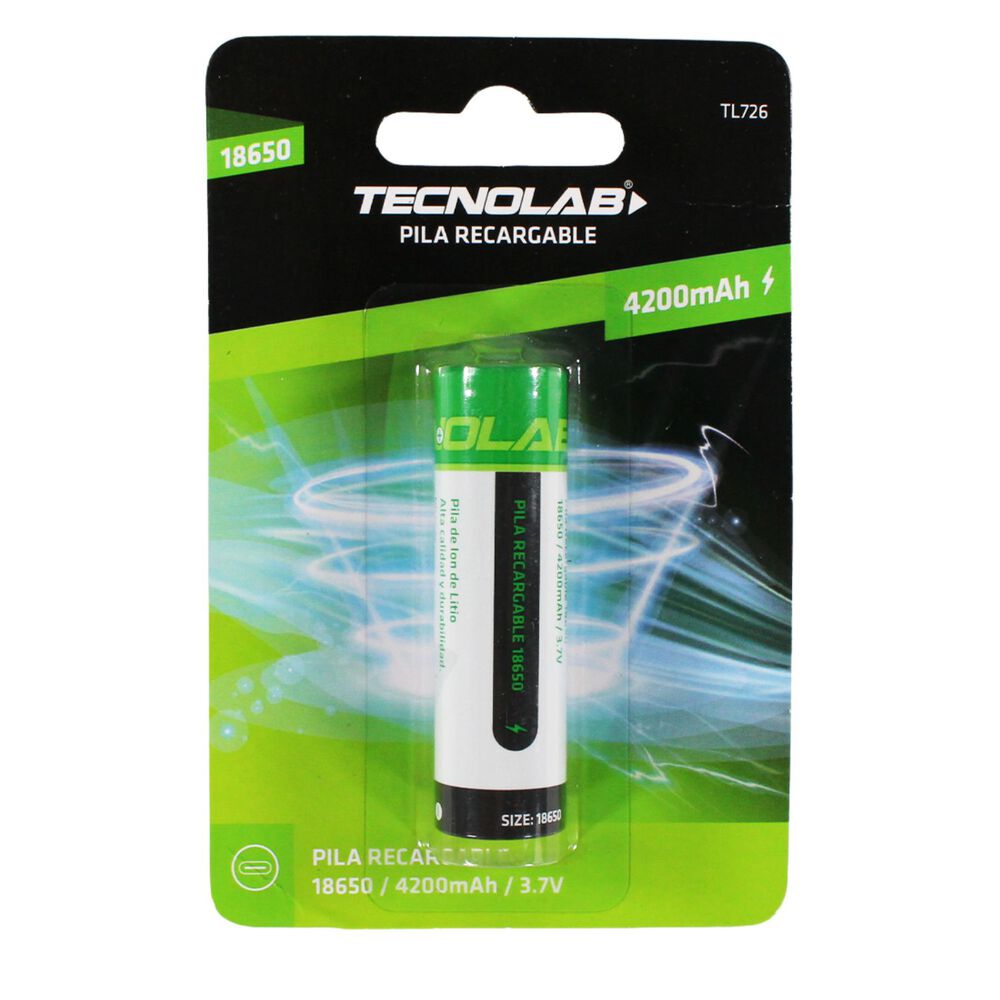 Pila Recargable 18650 De 4200mah - Ps image number 0.0