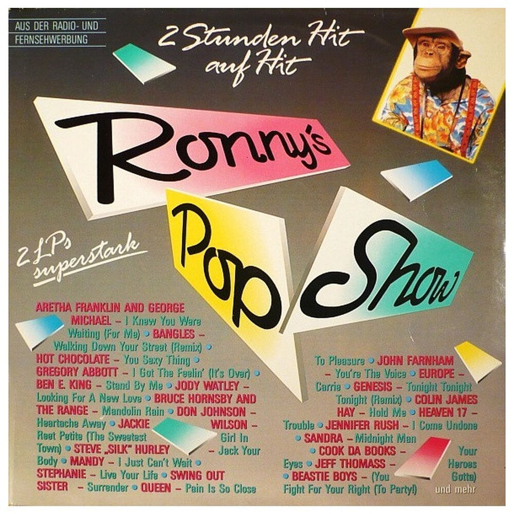 Ronny's Pop Show - Various Artist (2lp) | Vinilo Usado image number 0.0