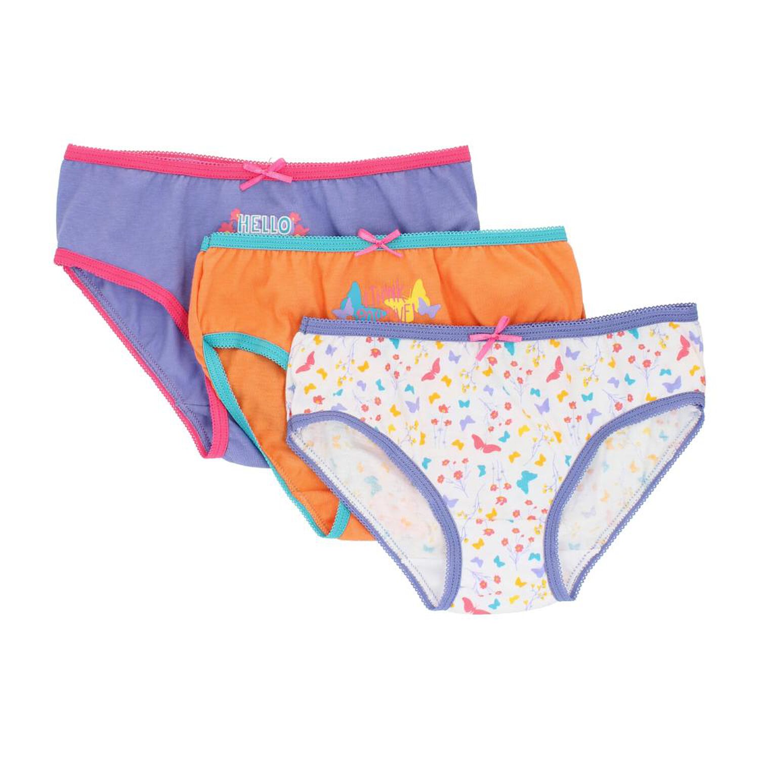 Pack Calz&oacute;n Bikini Ni&ntilde;a Topsis / 3 Piezas image number 0.0