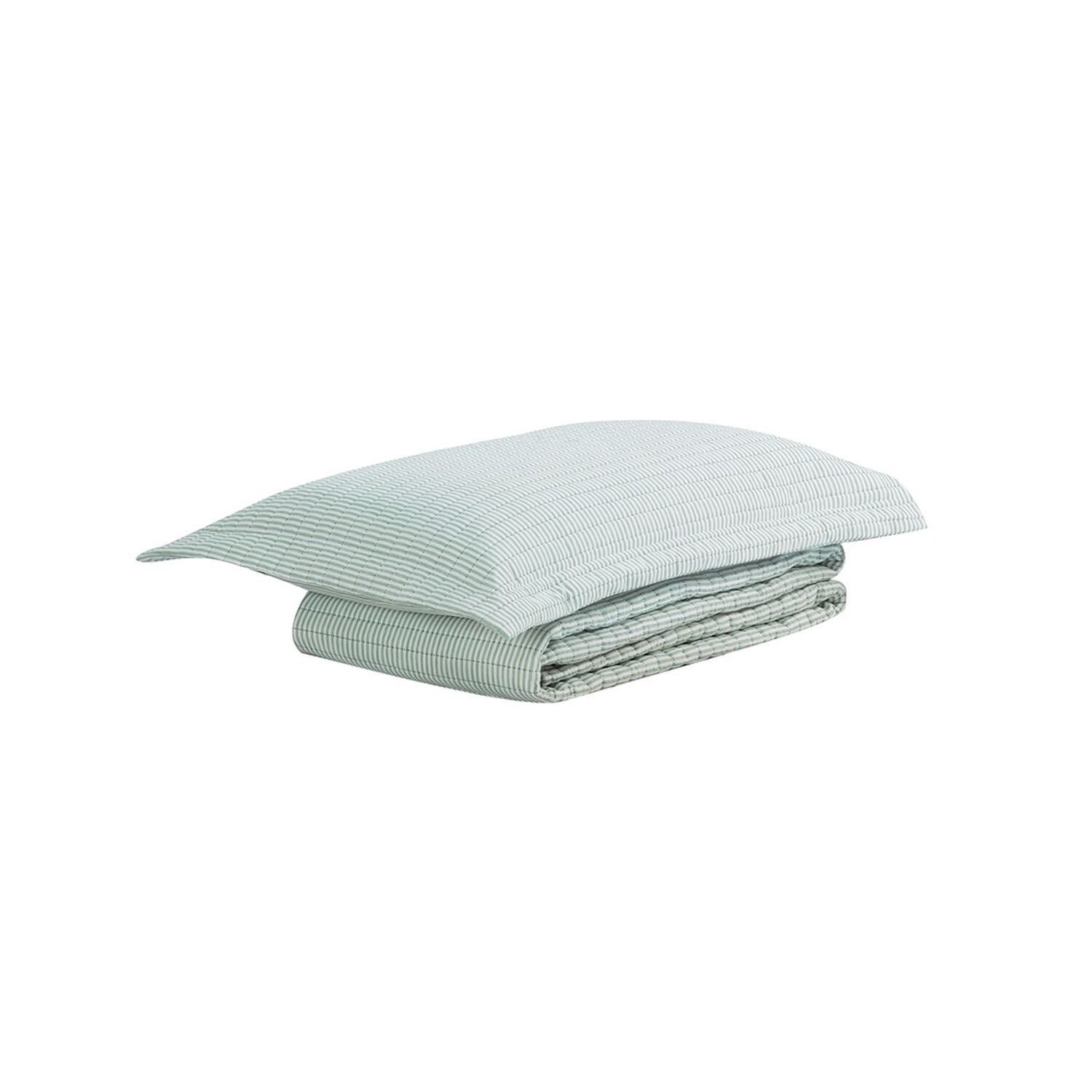 Quilt Andes Cationic Verde 1.5 Plazas image number 1.0