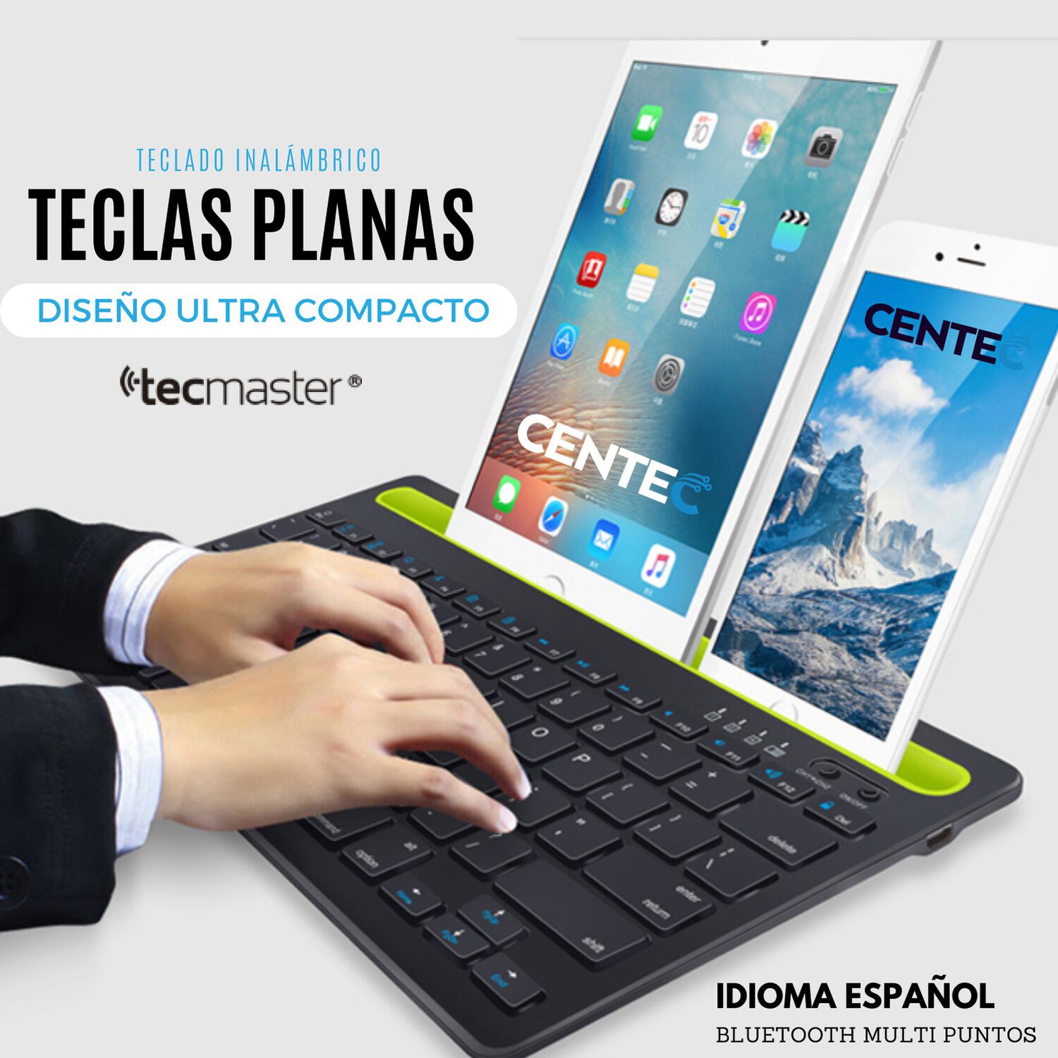 Teclado Inal&aacute;mbrico Bluetooth Multi Plataformas / Smart Tv image number 5.0