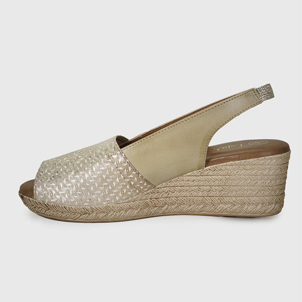 Sandalia Cuero Susanne Beige image number 3.0