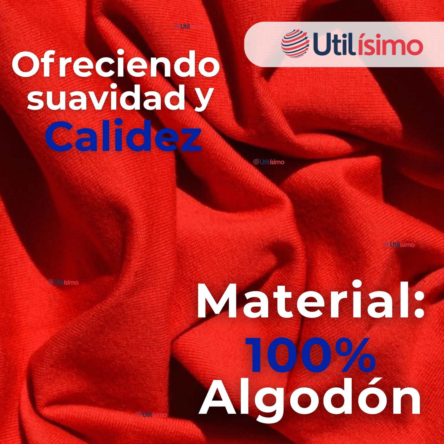Camisa Casual De Vestir Manga Larga Cuello Americano 100% Algod&oacute;n Rojo image number 6.0