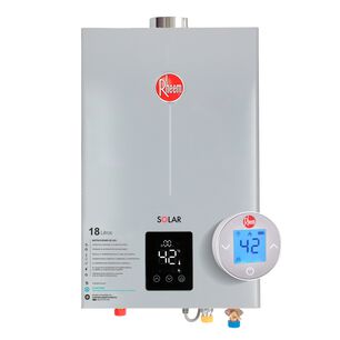 Calefont 18 L Gas Licuado T. Forzado + Control Digital Rheem