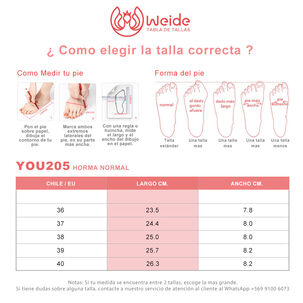 Sandalia Eco Cuero Taco Rojo Fiesta Mujer Weide You205 Sandalia Eco Cuero Taco Rojo Fiesta Mujer Weide You205