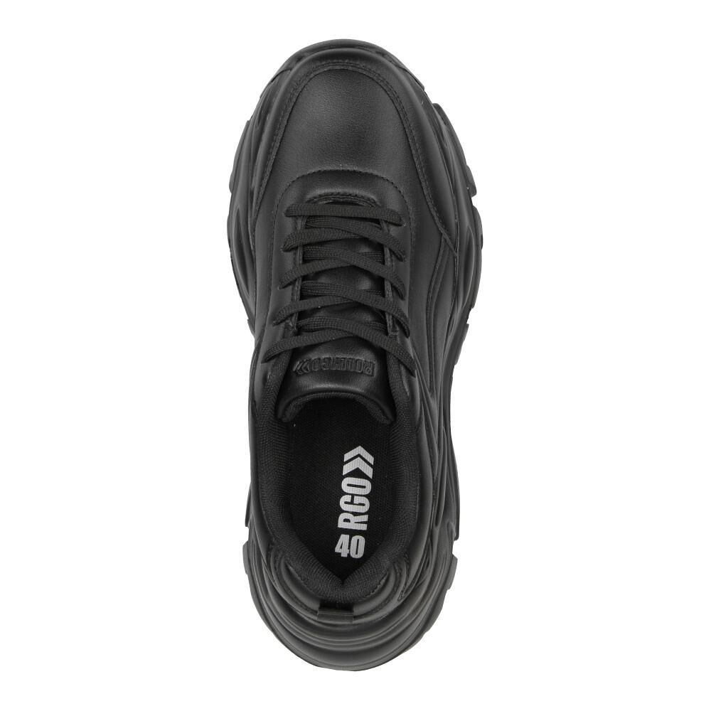 Zapatilla Urbana Mujer Rolly Go Black image number 4.0