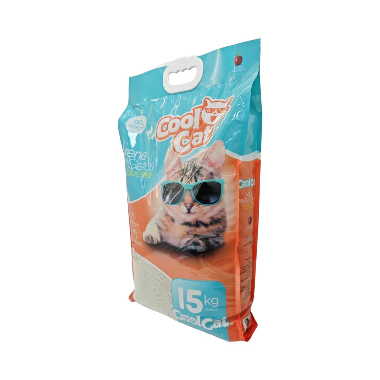 Arena Sanitaria Aglutinante Para Gato 15kg Cool Cat image number 1.0