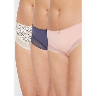 Pack 3x Pantaleta Algod&oacute;n P314.0024-mrf3 Kayser