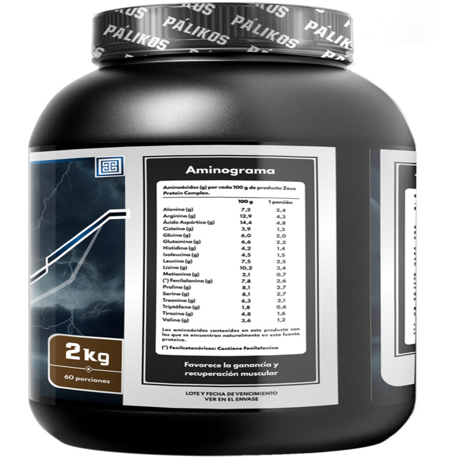 Proteina Zeus Complex 2kg (chocolate) image number 1.0