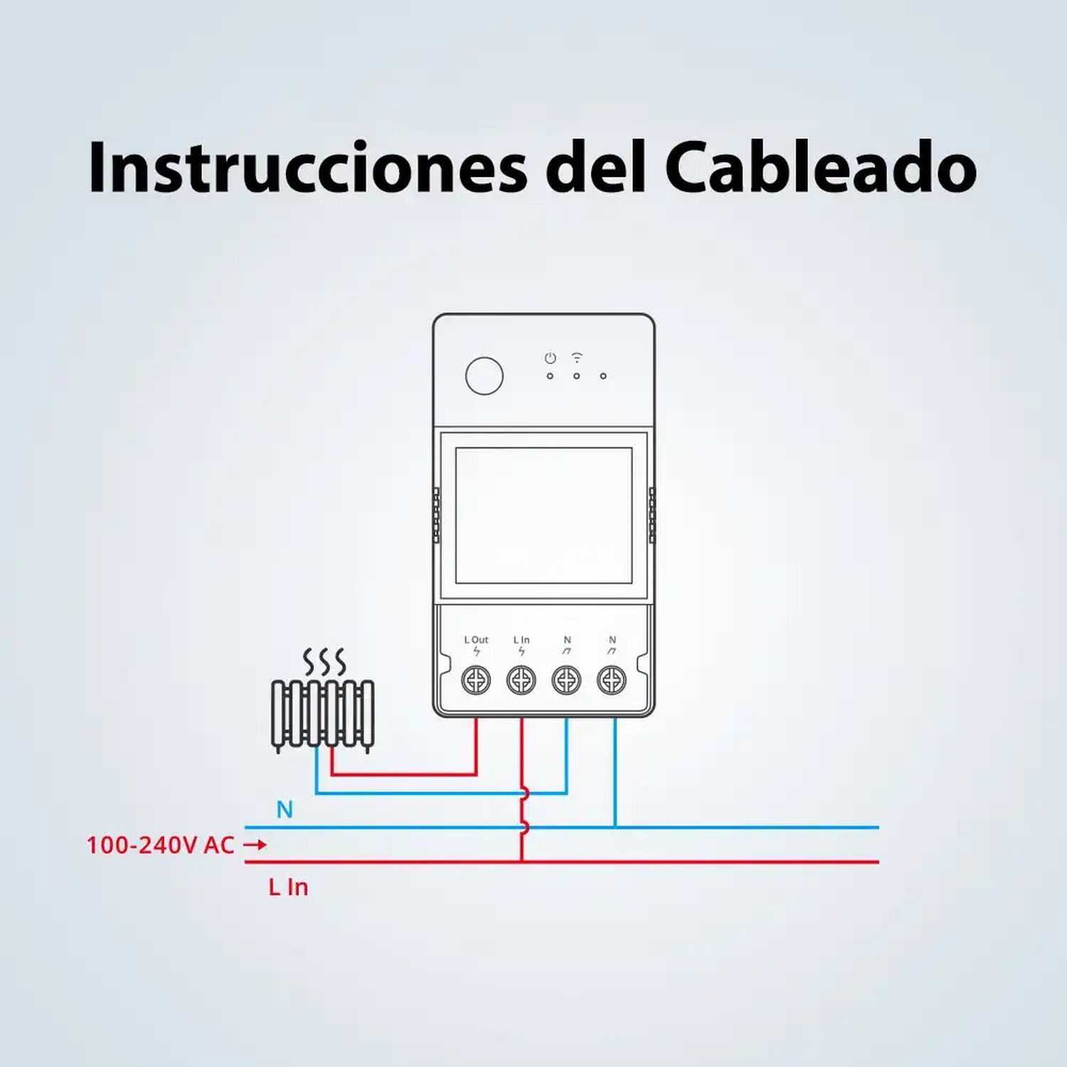 Interruptor Wifi De Medicion De Energ&iacute;a Sonoff Pow Elite 20a image number 3.0