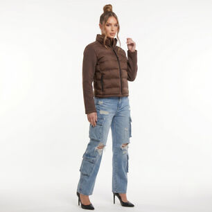 Parka Chaqueta Mujer Acolchada Mangas T&eacute;rmicas Anastasia