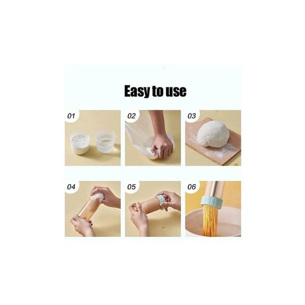 Maquina Para Pastas Electrica Recargable Fideos 6 Tipos image number 4.0