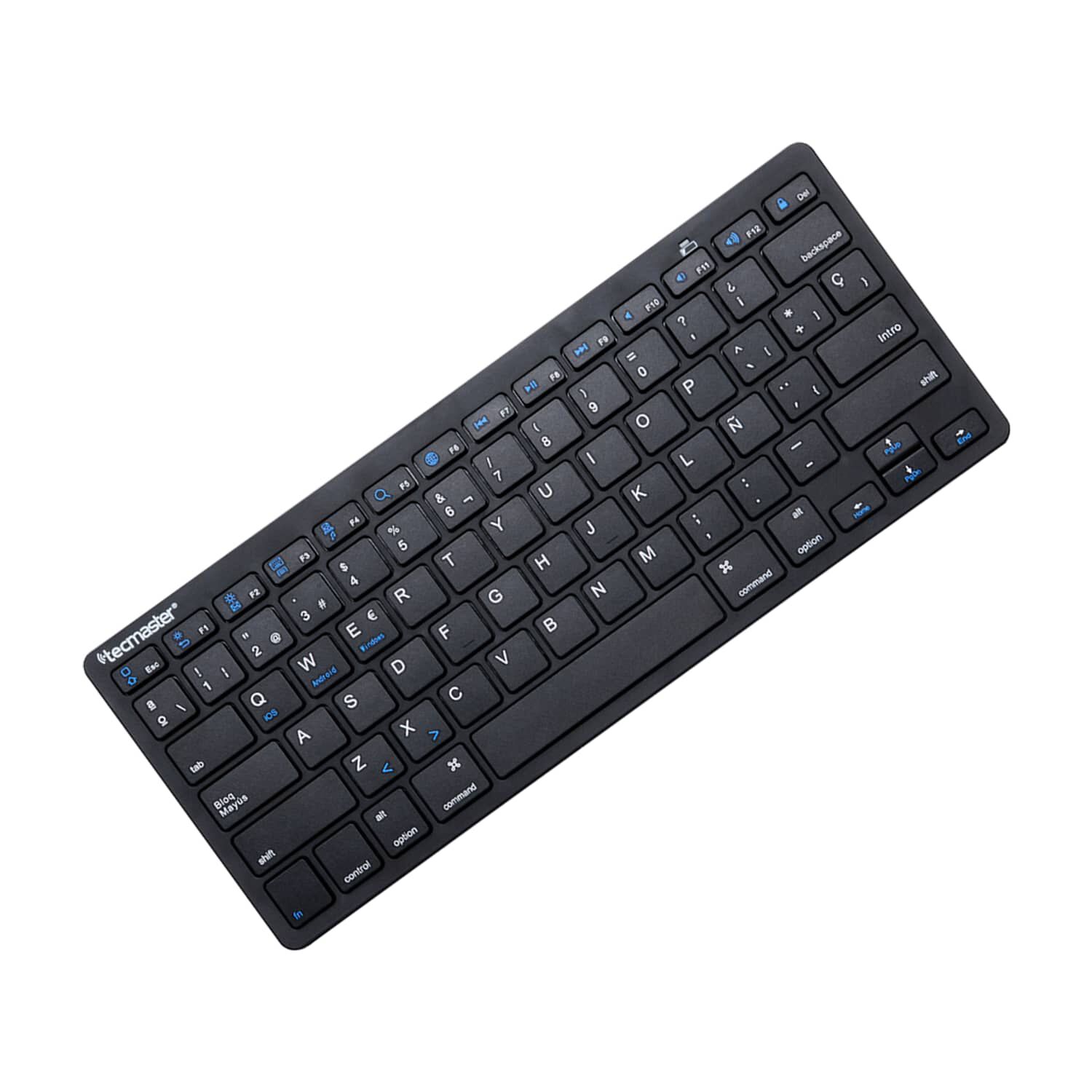 Mini Teclado Inal&aacute;mbrico Bluetooth Flat Keys Ultra Compacto image number 4.0
