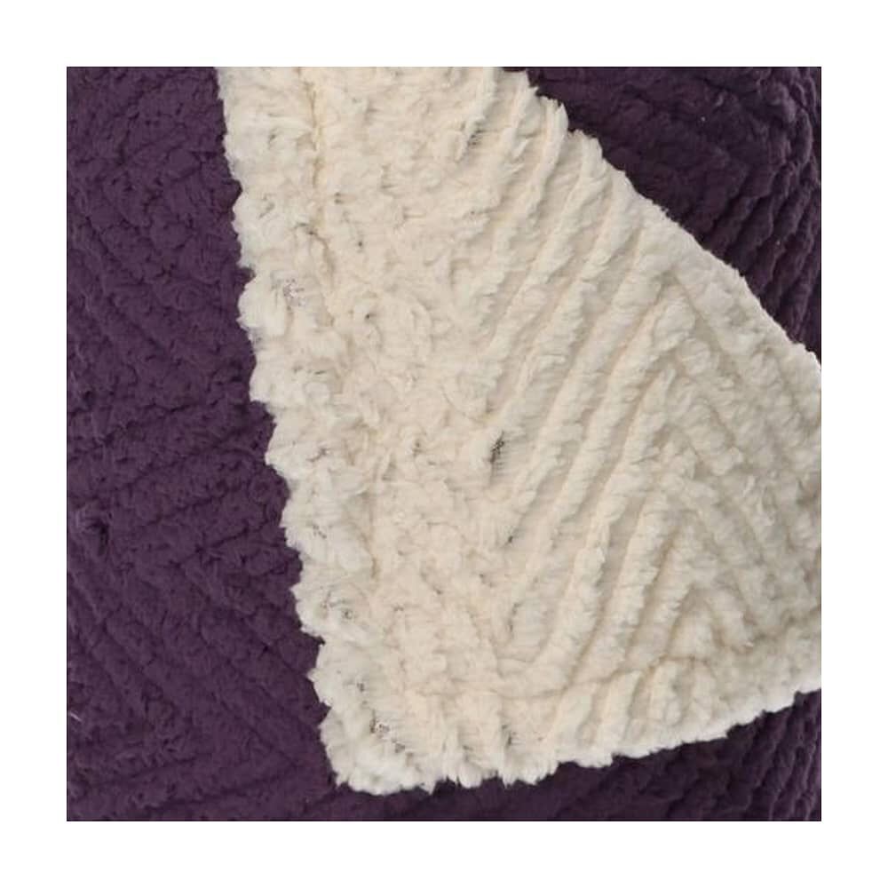 Frazada Andes Chiporro Espiga Morado 1.5 Plaza image number 3.0