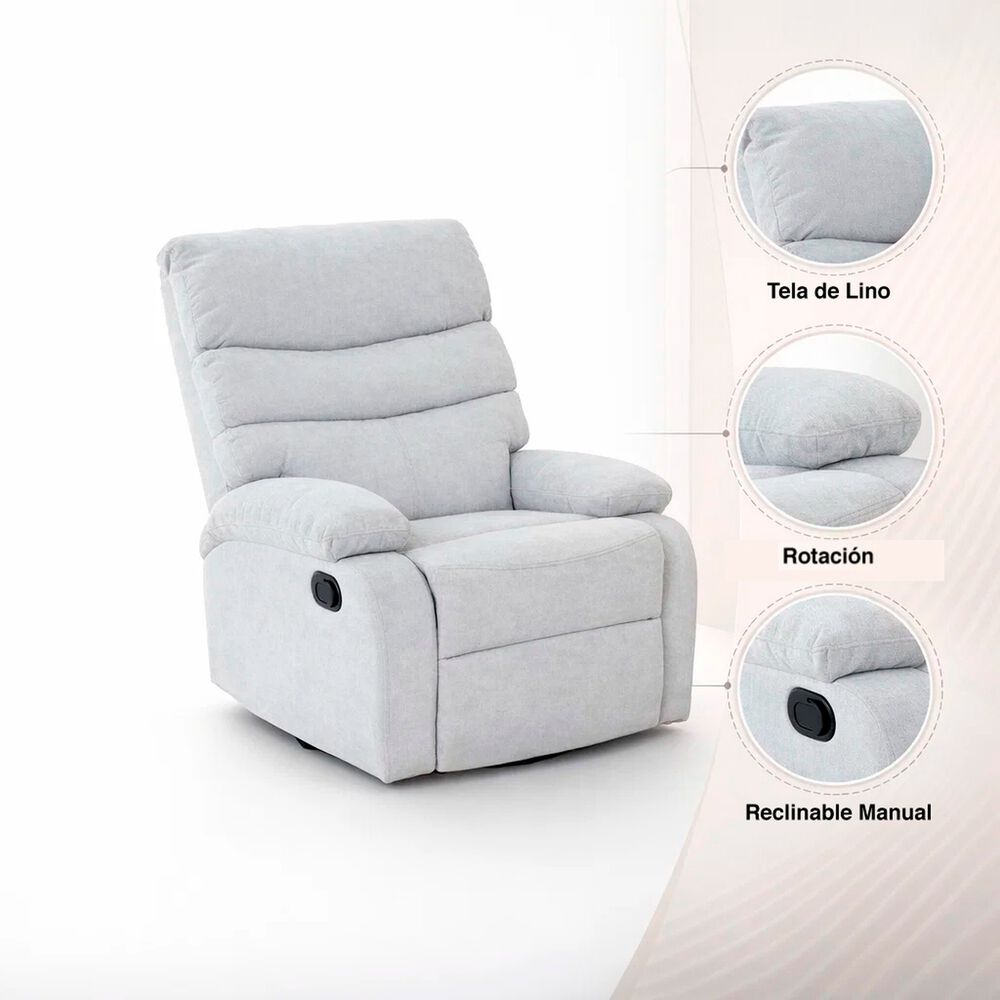 Berger Sill&oacute;n Bjorny - Gris Claro image number 4.0