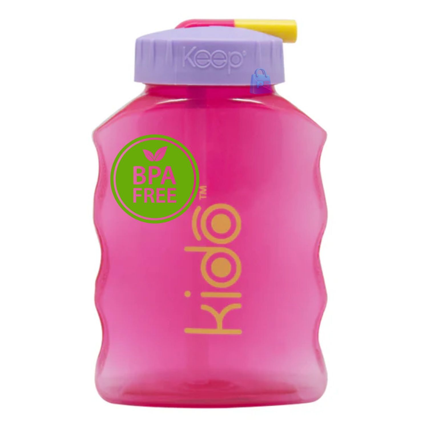 Botella Toma Jugo Ni&ntilde;os Bombilla Kido Colores - Ps image number 2.0